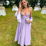 Flytonn Summer wedding guest dresses Women 2025 New Arrivals Elegant Formal Occasion Dress Yellow strapless Party Dresses-nye outfits