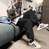 Flytonn-cute winter outfits casual winter outfits christmas outfit party look inspos Loose Wide Leg Corduroy Sweatpants