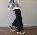 Flytonn-cute winter outfits casual winter outfits christmas outfit party look inspos Casual Wide Leg Ankle Length Loose Pants