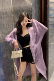 Flytonn-cute winter outfits casual winter outfits christmas outfit party look inspos Long Sleeve Colorful Chiffon Blouse Shirts