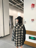 Flytonn-cute winter outfits casual winter outfits christmas outfit party look inspos 3 Colors Long Sleeve Plaid Blouse Shirt