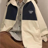 Flytonn-cute winter outfits casual winter outfits christmas outfit party look inspos Casual Hooded Zipper Track Jacket