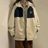 Flytonn-cute winter outfits casual winter outfits christmas outfit party look inspos Casual Hooded Zipper Track Jacket