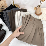 Flytonn-cute winter outfits casual winter outfits christmas outfit party look inspos High Waist Loose Office Pants Suits