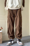 Flytonn-cute winter outfits casual winter outfits christmas outfit party look inspos Loose Casual Jogger Corduroy Sweatpants