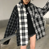 Flytonn-cute winter outfits casual winter outfits christmas outfit party look inspos 3 Colors Long Sleeve Plaid Blouse Shirt