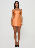 Flytonn-Zabbarra Off The Shoulder Mini Dress One shoulder dress with pleated sleeves and sexy backless mini dress