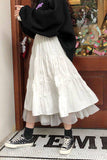 Flytonn-cute winter outfits casual winter outfits christmas outfit party look inspos High Waist Elastic Long Mesh Skirts