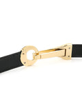 Flytonn-Leather Gold Buckle Belt