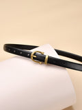 Flytonn-Adjustable Simple Metal Pin Buckle Belt