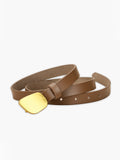 Flytonn-Metal Buckle Leather Belt