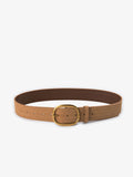 Flytonn-Matte Golden Buckle Belt