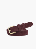 Flytonn-Suede Buckle Slim Belt