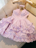 Flytonn-back to school outfits Cute Ball Gown Spaghetti Straps Pink Short Homecoming Dresses 18th Birthday Outfit C2179