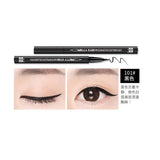 Flytonn- Waterproof  Fast Dry Smooth Eyeliner Pencils 5 Colors Eyes Brown Black Red Color Pigments Liquid Eye Liner Pen Make Up Tools