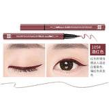 Flytonn- Waterproof  Fast Dry Smooth Eyeliner Pencils 5 Colors Eyes Brown Black Red Color Pigments Liquid Eye Liner Pen Make Up Tools