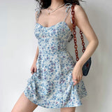 FLYTONN-spring summer dress Vacation photography outfits Posie Bluebell Mini Dress