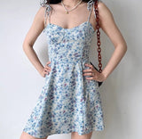 FLYTONN-spring summer dress Vacation photography outfits Posie Bluebell Mini Dress