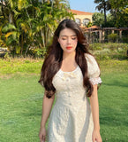 FLYTONN-spring summer dress Vacation photography outfits Princess Morning Tea Dress ~