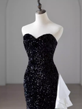 Flytonn-Christmas Thanksgiving Gift New Year's Eve Dress Black evening gown sequined mermaid dress Christmas Thanksgiving Gift New Year's Eve Dress1476