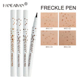 Flytonn 1PC Face Fake Freckles Pen Natural Waterproof Lifelike Fake Freckles Pen for Long Lasting Look Dot Spot Pen Makep Tool Cosmetic