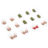 Flytonn- Multi-color Smudged Light Luxury Waterproof High-quality Manicure False Nails Wearable Nail With Wearing Tool