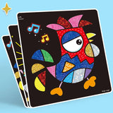 FLYTONN-DIY Cartoon Magical Transfer Painting Crafts for Kids Arts and Crafts Toys Children Creative Educational Learning Drawing Toys