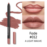 Flytonn-Waterproof Matte Smooth Lipliner Pencil Red Contour Tint Lipper Lipsticks Non-stick Lip Liners Moisturising Lipstick Makeup