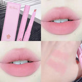 Flytonn- Milk Matte Smooth Lip Liner Pen Makeup Waterproof Lasting Contouring 3D Lips Lip Stick Pencil Nude Pink Lip Tint Lips Cosmetic