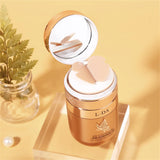 FLYTONN-Butterfly Puff Air Cushion BB CC Cream Isolation Natural Concealer Makeup Face Base Moisturizing Oil Control Breathable Natural