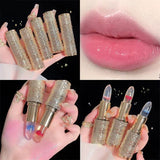 Flytonn Moisturizing Flower Transparent Lipstick Temperature Color Changing Lip Balm Long Lasting Jelly Lipstick Lips Care Makeup 1pc