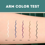 Flytonn- 5 Colors Matte Liquid Eyeliner Waterproof Lasting Blue White Sweatproof Quickily Drying Eyeliner Pencil Eyes Makeup Cosmetics