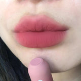 Flytonn- 6 Colors Capsule Mousse Lip Gloss Moisturizing Lasting Velvet Matte Lip Mud  Sexy Nude Red Liquid Lipstick Lips Beauty Cosmetic