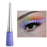 Flytonn- Matte Neon Liquid Eyeliner Pencil 12 Colors Waterproof Long Lasting Yellow Blue Green White Eyeliner Pen Eyes Makeup Cosmetics