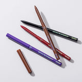 Flytonn-Waterproof Eyeliner Pen Smooth Matte Black Brown Gel Eye Liner Pen Quick-drying Long Lasting Pencil Not Blooming Eye Makeup