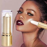 FLYTONN-3 Colors Brighten Highlighter Bar Cosmetic Face Contour Bronzer Shimmer Highlighter Stick Concealer Cream Beauty Makeup Product