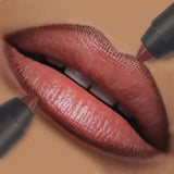 Flytonn-Waterproof Matte Smooth Lipliner Pencil Red Contour Tint Lipper Lipsticks Non-stick Lip Liners Moisturising Lipstick Makeup