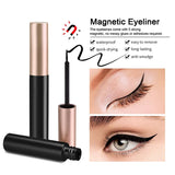 Flytonn Black Magnetic Eyeliner Glue False Eyelash Extension Magic Self-adhesive Liquid Eyeliner Eye Makeup No Blooming Korea Cosmetics