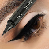 Flytonn-Matte Black Liquid Eyeliner Pen Waterproof Long Lasting Quick Drying Smooth Easy To Color Eye liner Pen Eyes Makeup Cosmetics