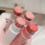 Flytonn Japanese Lipstick with Simple Design Hydrating Lip Balm Colored Moisturizing Lipgloss Lip Tint Makeup Lip Care Base Cosmetics