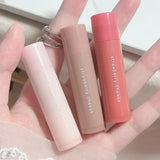 Flytonn Japanese Lipstick with Simple Design Hydrating Lip Balm Colored Moisturizing Lipgloss Lip Tint Makeup Lip Care Base Cosmetics