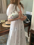 New Summer Women'S Dress 2021 Floral Print Dress Long Evening Female Vintage Maxi Party Beach Women Dresses Casual Light Prom