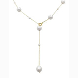 Flytonn New Beads Neck Chain Pearl Choker Necklace Women Sexy Jewelry Korean Fashion Necklace Jewelry