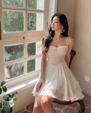 FLYTONN-spring summer dress Vacation photography outfits Delicate Romance Pleated Dress ~