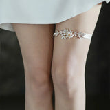 Flytonn-Bride Garter Sexy Pearl Leg Ring Thigh Ring Wedding Accessories Manufacturers Wholesale