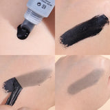 Flytonn-Tearing Eyebrow Cream Semi-Permanent Dye Eyebrow Makeup Tattoo Tint Long Lasting Waterproof  Peel Off Eyebrow Gel Cream Cosmetic