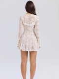 Flytonn- Alice Lace Mini Dress