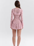 Flytonn- Alice Lace Mini Dress