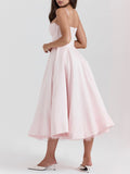 Flytonn- Mademoiselle Ballerina Pink Midi Dress