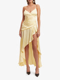 Flytonn- Sorella Midi Dress In Canary Yellow